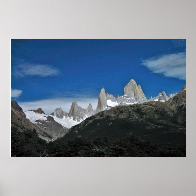 The Fitz Roy Massif Poster (Front)