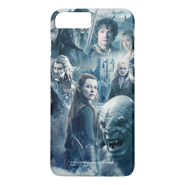 The Five Armies Character Graphic Case-Mate iPhone Case (Back)