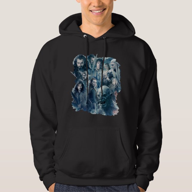 The Five Armies Character Graphic Hoodie (Front)
