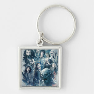 The Five Armies Character Graphic Key Ring