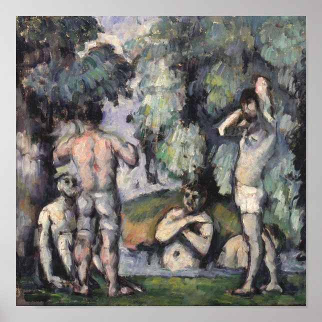 The Five Bathers, c.1875-77 Poster (Front)