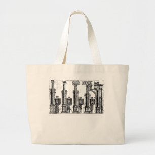 The Five Classes of Architecture, 1725 Large Tote Bag