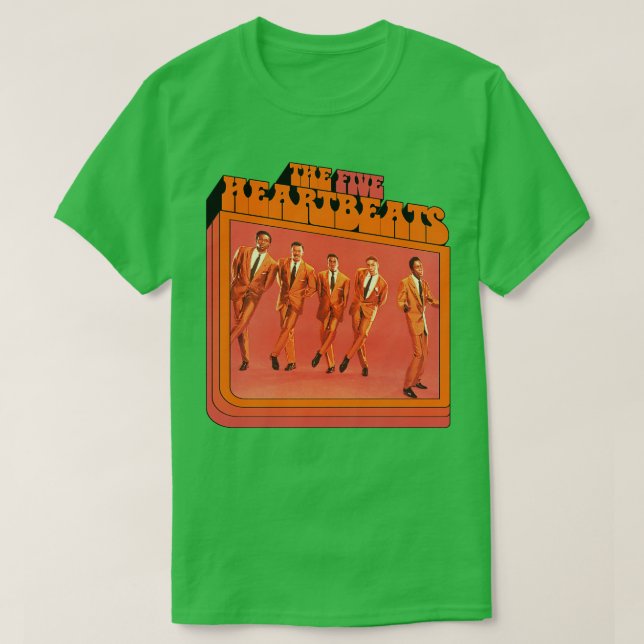 The Five Heartbeats 1 T-Shirt (Design Front)