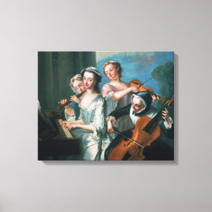 The Five Senses Canvas Print