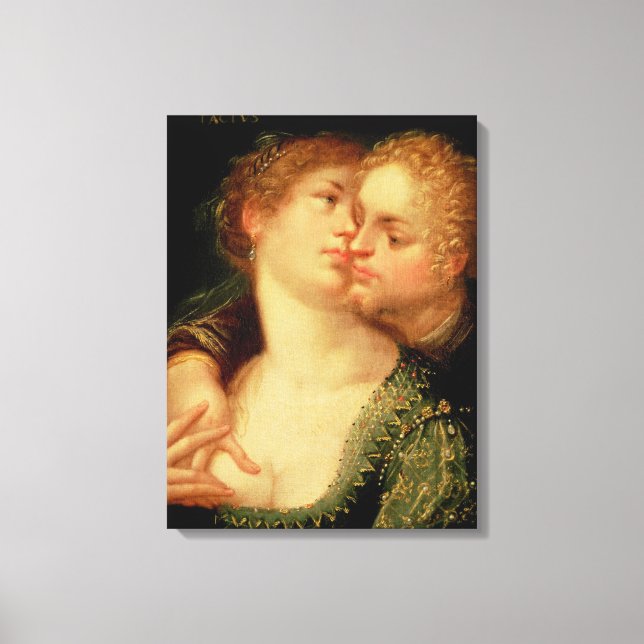 The Five Senses: Touch Canvas Print (Front)