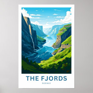 The Fjords Norway Travel Print