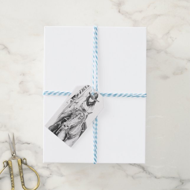 The Flag Carrier Gift Tags (With Twine)