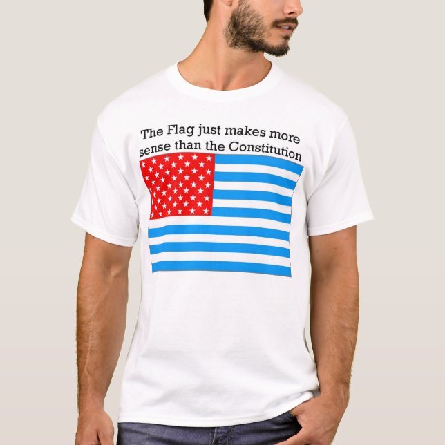 The Flag Makes Sense T-Shirt (Front)