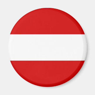 The Flag of Austria Magnet