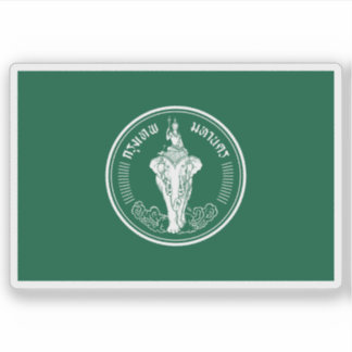 The flag of Bangkok, Thailand