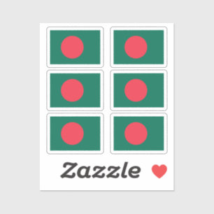 The flag of Bangladesh Collection pack of 6
