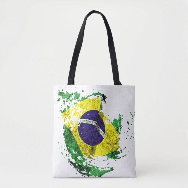 the flag of Brazil Tote Bag (Front)