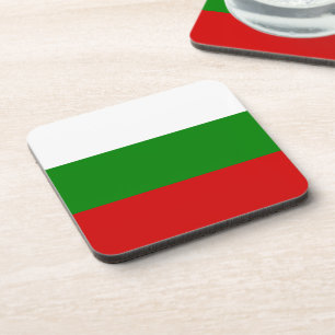 The Flag of Bulgaria Coaster