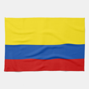 The Flag of Colombia Tea Towel