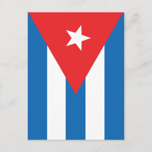 The Flag of Cuba Postcard