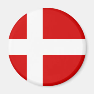 The Flag of Denmark Magnet
