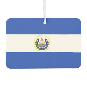 The Flag of El Salvador Car Air Freshener