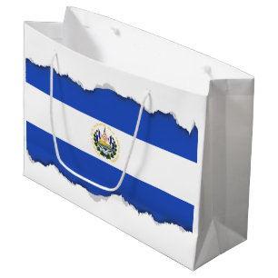The Flag of El Salvador Large Gift Bag