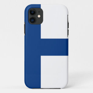 The Flag of Finland - Siniristilippu iPhone 11 Case