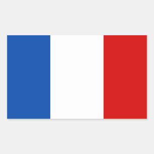 The Flag of France Rectangular Sticker