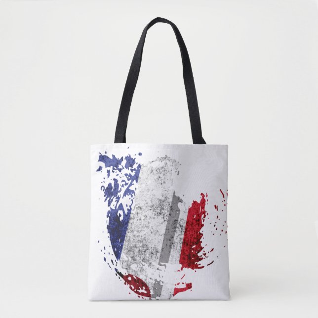 the flag of French Tote Bag (Front)