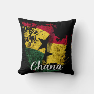 the flag of Ghana Cushion
