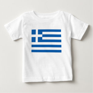 The flag of Greece Baby T-Shirt