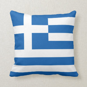 The Flag of Greece Cushion
