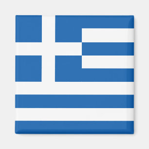 The Flag of Greece Magnet