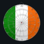 The Flag of Ireland Dartboard<br><div class="desc">The Flag of Ireland is made of green, white and orange lines. It's a great gift for those who love Ireland or have an Irish heritage. This design is also available on many other products for you to choose from.</div>