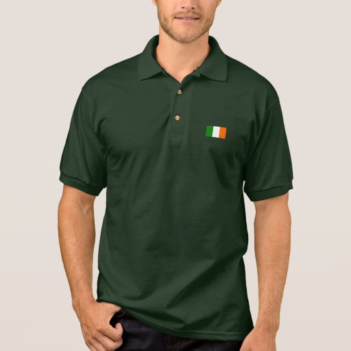 Image of The Flag of Ireland Polo Shirt
