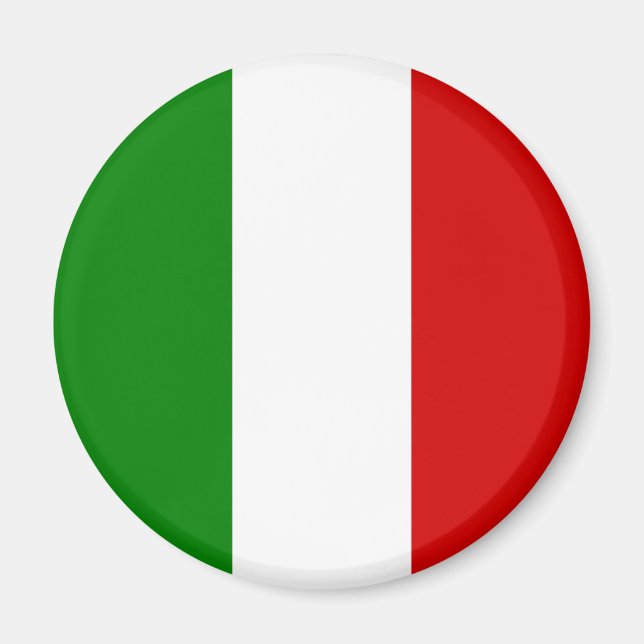 The Flag of Italy Magnet (Front)