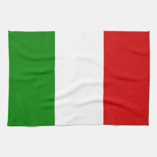 The Flag of Italy Tea Towel