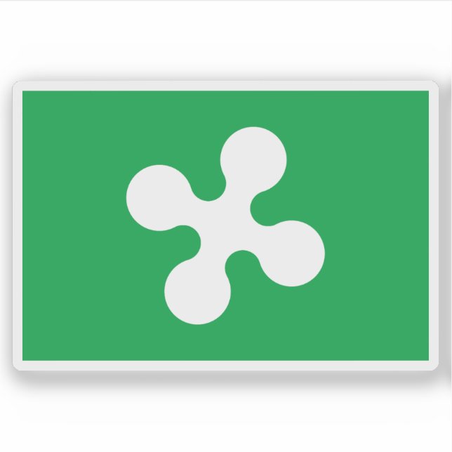 The flag of Lombardy, Italy (Front)
