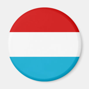 The Flag of Luxembourg Magnet