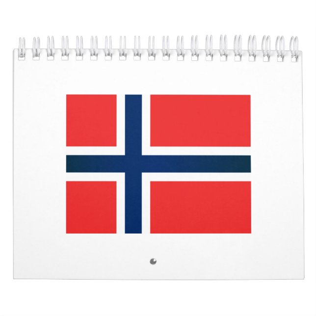 The Flag of Norway Calendar (Cover)