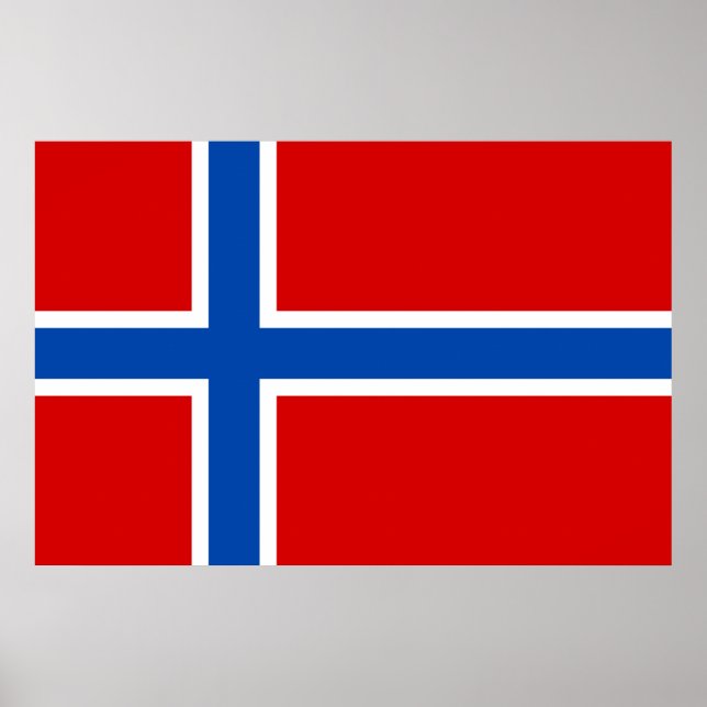 The Flag of Norway Poster (Front)
