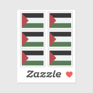 The flag of Palestine Collection pack of 6