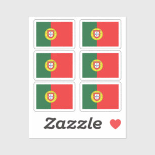 The flag of Portugal Collection pack of 6