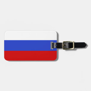 The Flag of Russian Luggage Tag