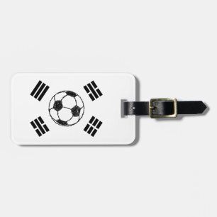The Flag of South Korea   Soccer Sketch Luggage Tag