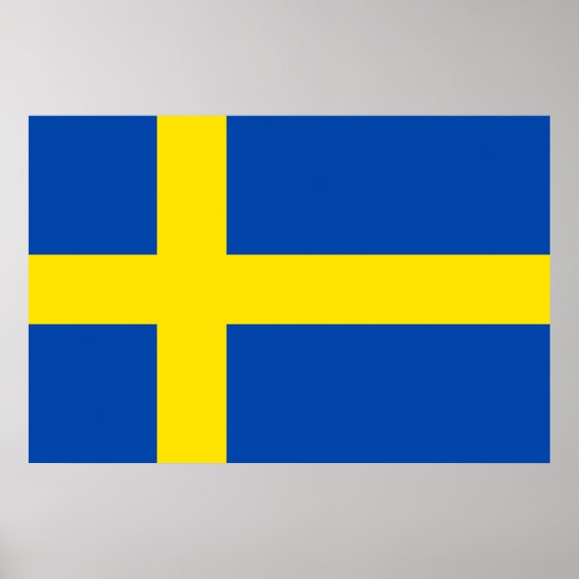 The Flag of Sweden Poster (Front)