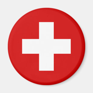 The Flag of Switzerland Magnet