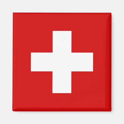 Image of The Flag of Switzerland Magnet