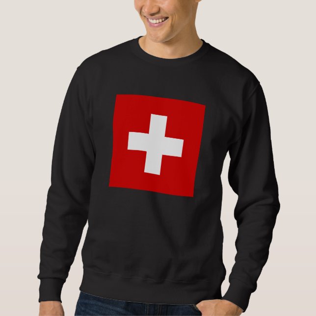 The Flag of Switzerland Sweatshirt (Front)