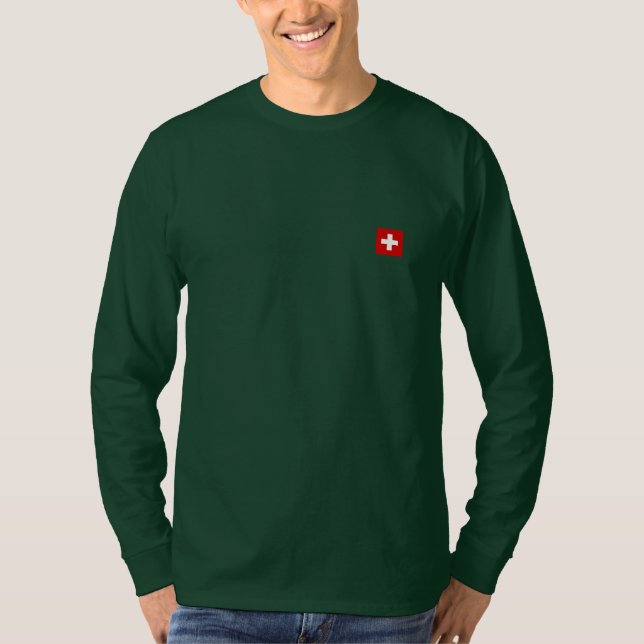 The Flag of Switzerland T-Shirt (Front)