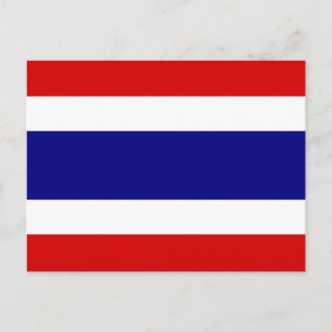 The Flag of Thailand Postcard