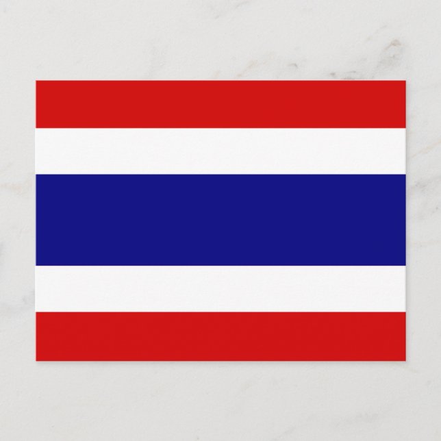 The Flag of Thailand Postcard (Front)