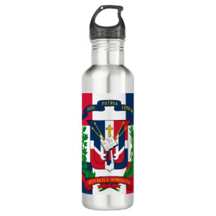 The flag of the Dominican Republic 710 Ml Water Bottle