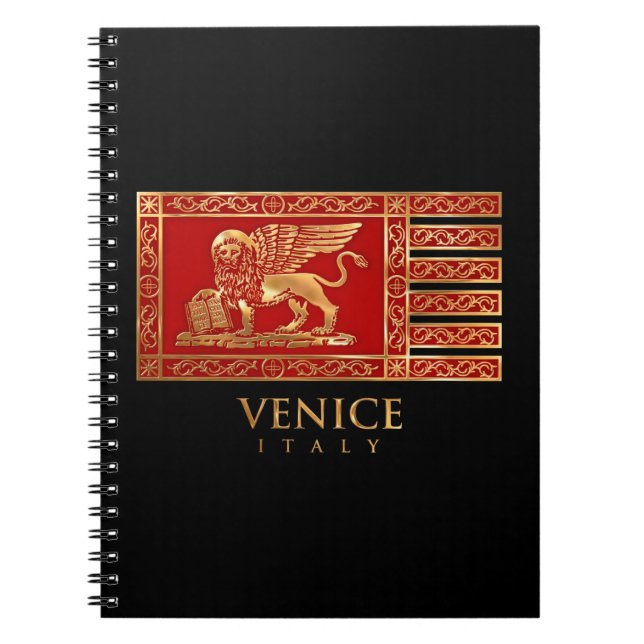 The Flag Of The Republic Of Venice Notebook (Front)